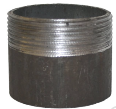 Різьблення сталеве 1/2" (15) коротка (Art. 107379) Україна