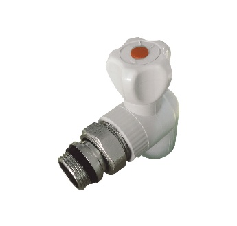 Кран ППР Ду 20х1/2" ЗР кульов. кутовий з амер. Koer (Art. 107277) Чехія
